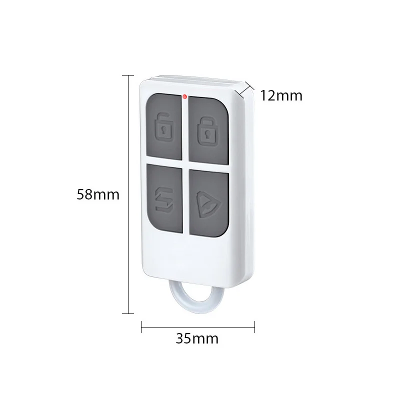 Wireless Remote Control arm/disarm Detector  Touch Keypad Panel GSM PSTN Home Security Burglar Alarm System