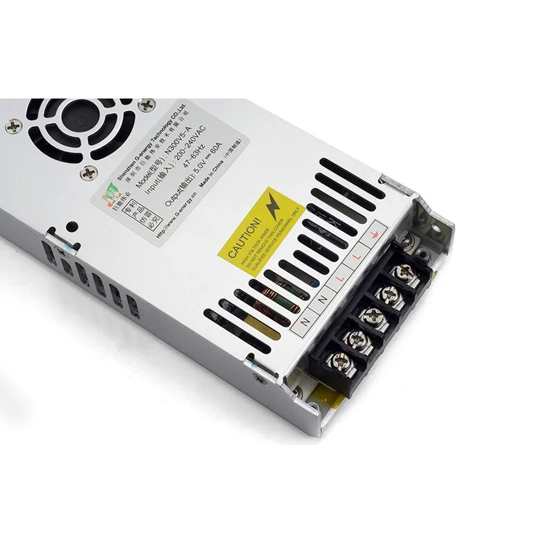 G-energy-fuente de alimentación 220V AC para pantalla LED, salida de potencia 5V 40A 200W