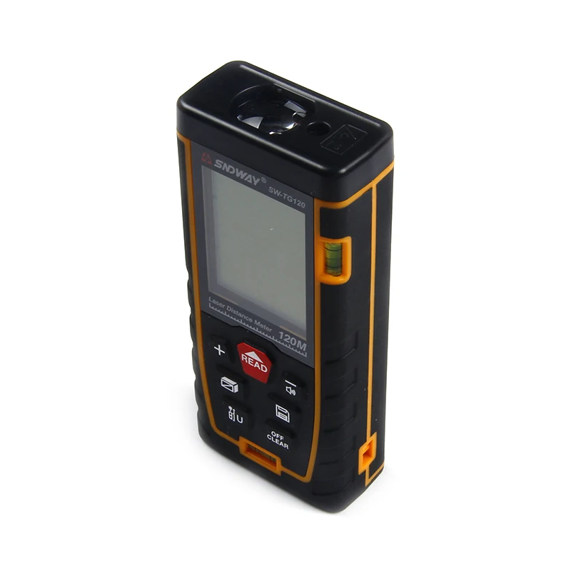 SNDWAY SW-TG120 laser measure distance meter lcd digital laser ruler rangefinder