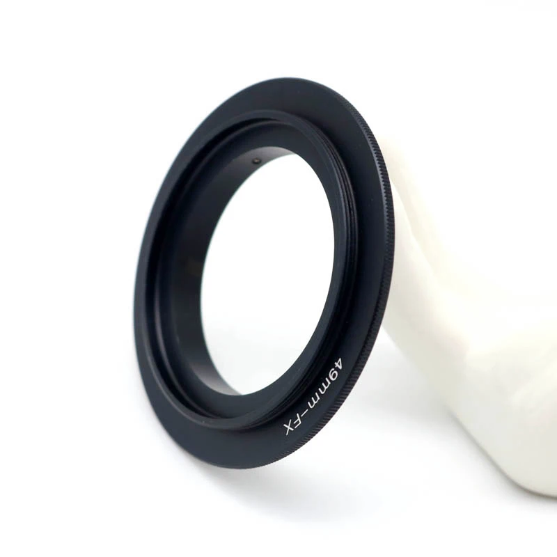 49 мм макрореверсивное кольцо-адаптер для объектива Fujifilm FX X Mount X-A5, X-A20, X-A10, X-A3, X-A2, X-A1, X-T2, X-E3, X-E2S, X-E2, X-E1