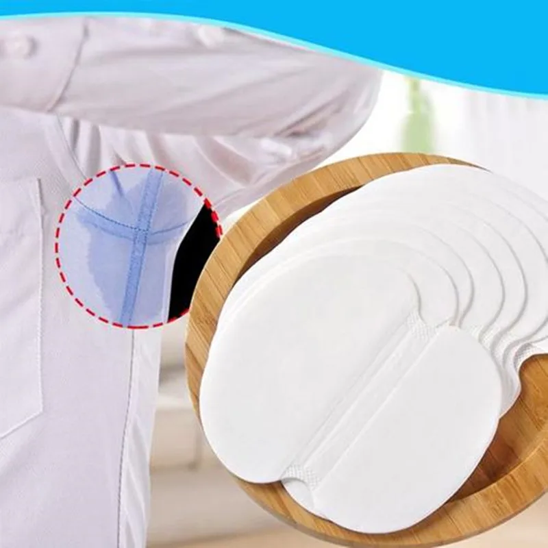 20 Pcs (10Pairs) Armpit Wet Pads Underarm Summer Anti Sweat Pads Disposable Absorbing Anti Perspiration Deodorant Unisex