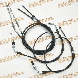 Black Choke Cable Throttle line Motorcycle  ATV Quad- Drum Brake Version / line / wire For GY6 125 150 200 250cc