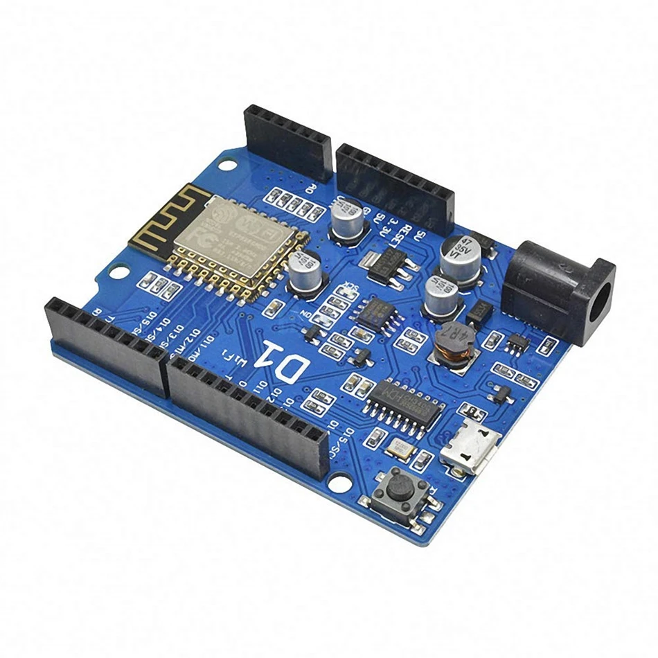 ESP-12E ESP-12F WeMos D1 WiFi Uno R3 Based ESP8266 ESP 12E Wireless WIFI Module for Arduino UNO R3 Compatible IDE