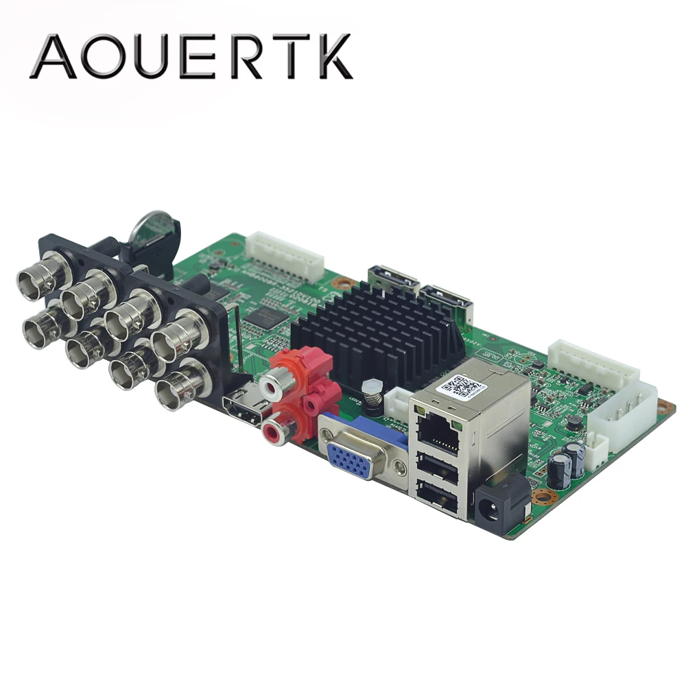 AOUERTK  4K-N/5MP 5in 1 AHD 8CH CCTV DVR board support Motion Detection and 5 Record mode H.265x