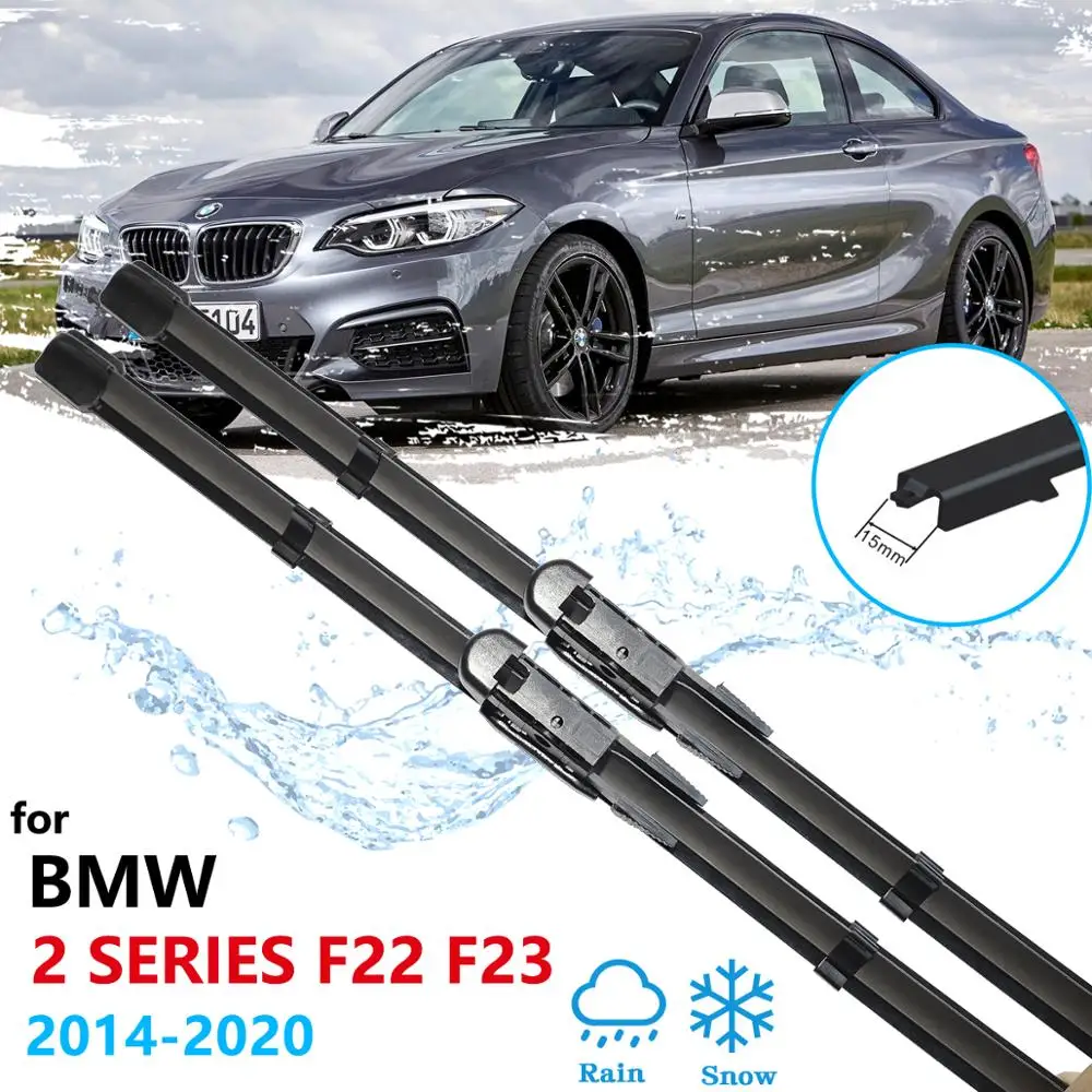 Car Wiper Blades for BMW 2 Series F22 F23 2014~2020 Windscreen Wipers 218i 220i 228i 230i M235i M240i 218d 220d 22d M235i M240i