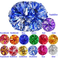 1pc Cheerleader Pom Poms Competition  Cheering Ball Club Sport Supplies Dress Costume Pompoms Baton Hhandle Decorator 6