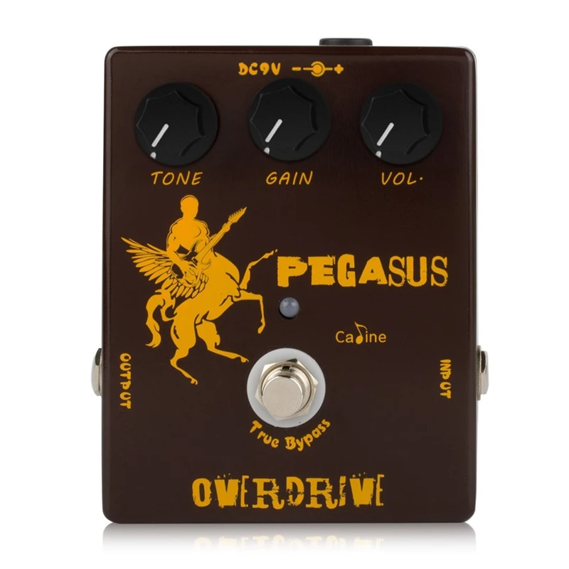 

Caline CP-43 Pegasus Overdrive Guitar Effects Pedal Klon Centaur Simulation True Bypass Electric Guitar Parts & Accessories