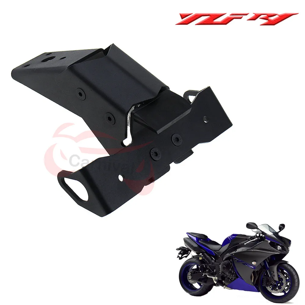 

Светодиодный держатель номерного знака для Yamaha YZF-R1 2009, 2010, 2011, 2012, 2013, 2014 YZFR1 YZF R1, заказанный хвостовой Устранитель крыла