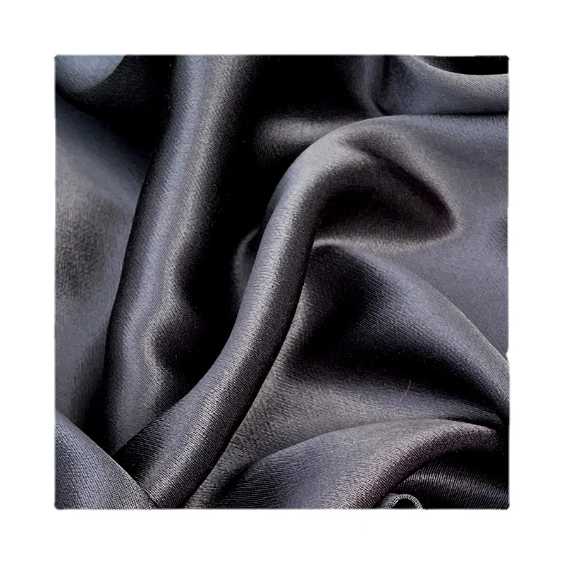 

Width 59" Solid Color Luster Draping Proof Satin Triacetic Acid Fabric By The Half Yard For Dress Shirt Hanfu Material