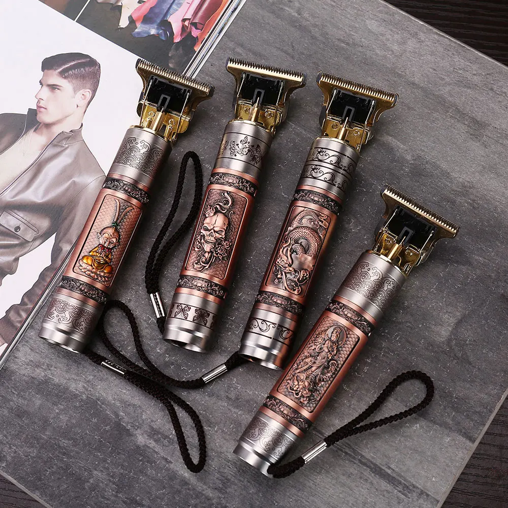 المهنية المحمولة المقص الشعر جزازة المتقلب القاطع اللحية شحن USB ماكينة حلاقة كهربائية آلة قطع الشعر تصفيف الشعر