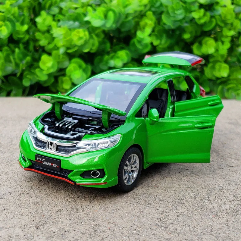 

Simulation Exquisite Diecasts & Toy Vehicles Honda Jazz Fit GK5 CheZhi 1:32 Alloy Collection Model Railed/Motor/CarS/Bicycles