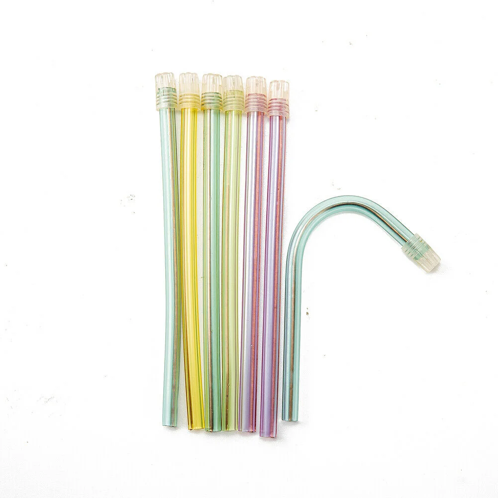 100pcs Dental Saliva Ejector Aspirator Tube Odontologia Disposable Suction Tips Oral Care 1.1*14.5cm Bendable Dentistry Clinic