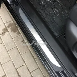 For Nissan Qashqai J11 Accessory 2017-2024 Stainless Chrome Door Sill Kick Plate Protector Guard Pedal Pads Cover Trim Styling