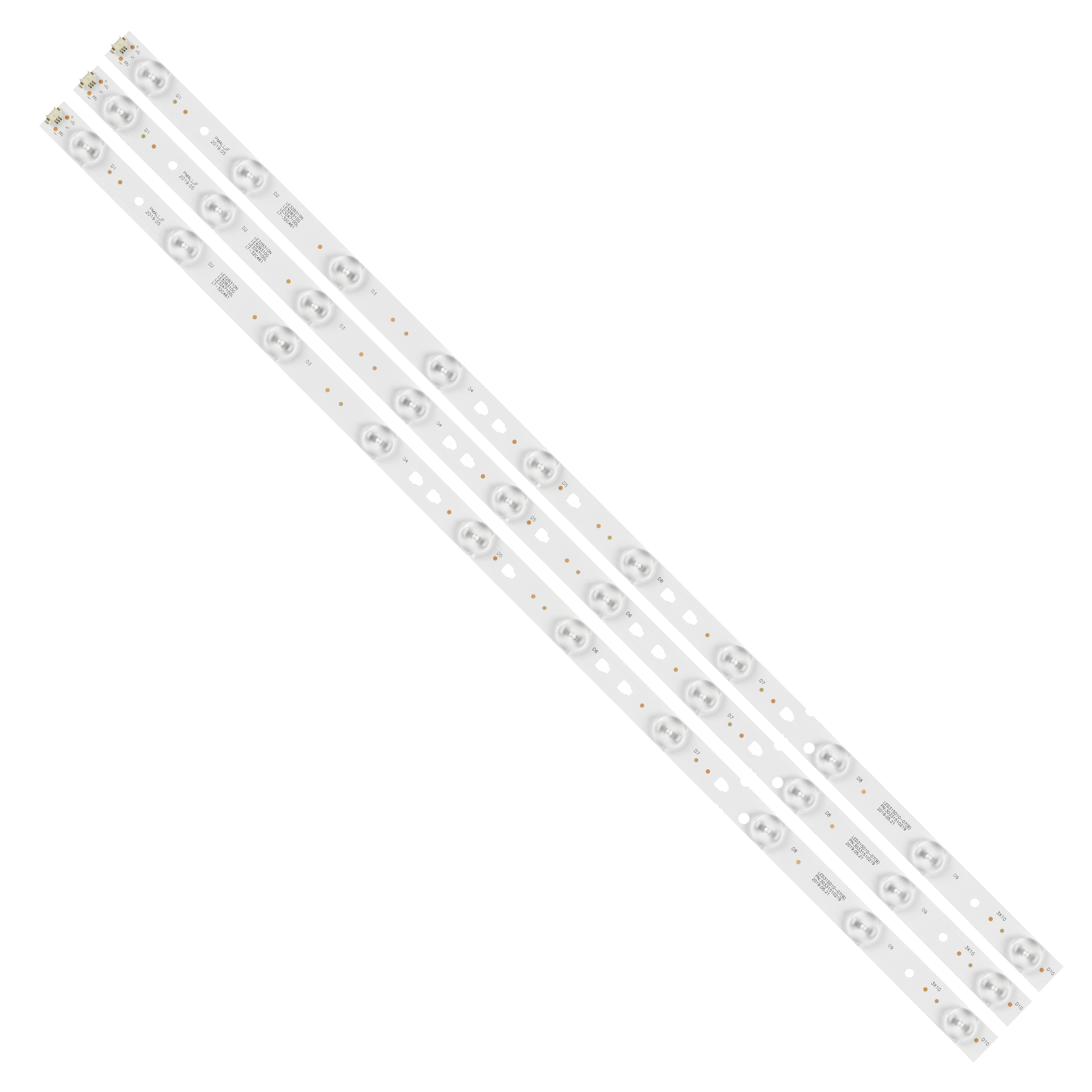 

New 3 PCS 10LEDs 635mm LED backlight strip for 32PAL535 LE32B310N LED315D10-07(B) 30331510219 LED315D10-ZC14-07(A) 30331510213