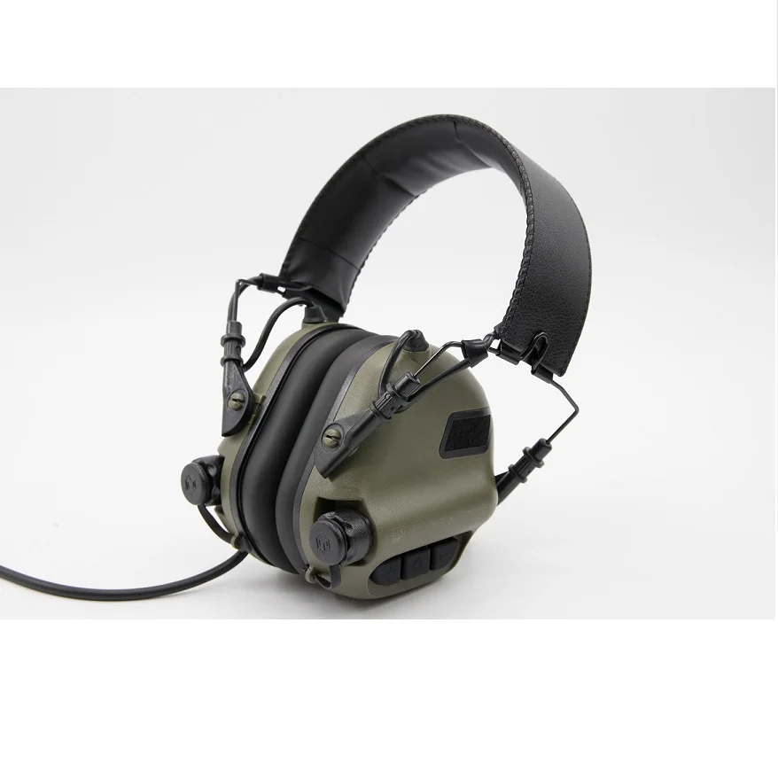 Rear-mounted EARMOR Tactical Headset Shooting Noise Reduction Electronic Communication Headphones Shooting Earphone