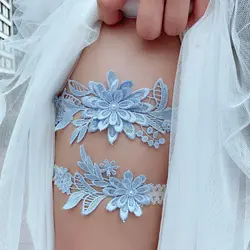 FashionLace Bridal Garter Lace Crystals Wedding Garter Elegant Garter Bridal Shower Gift Women Thigh Ring Leg Garter