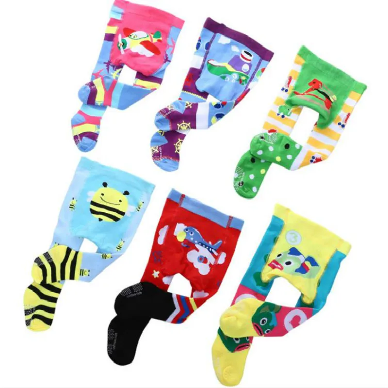 5pc/lot Boy Girl Elastic Comfortable High Quality Pantyhose Pure Cotton Non-slip Stocking Suitable For 0-6 Months Kid Clothes