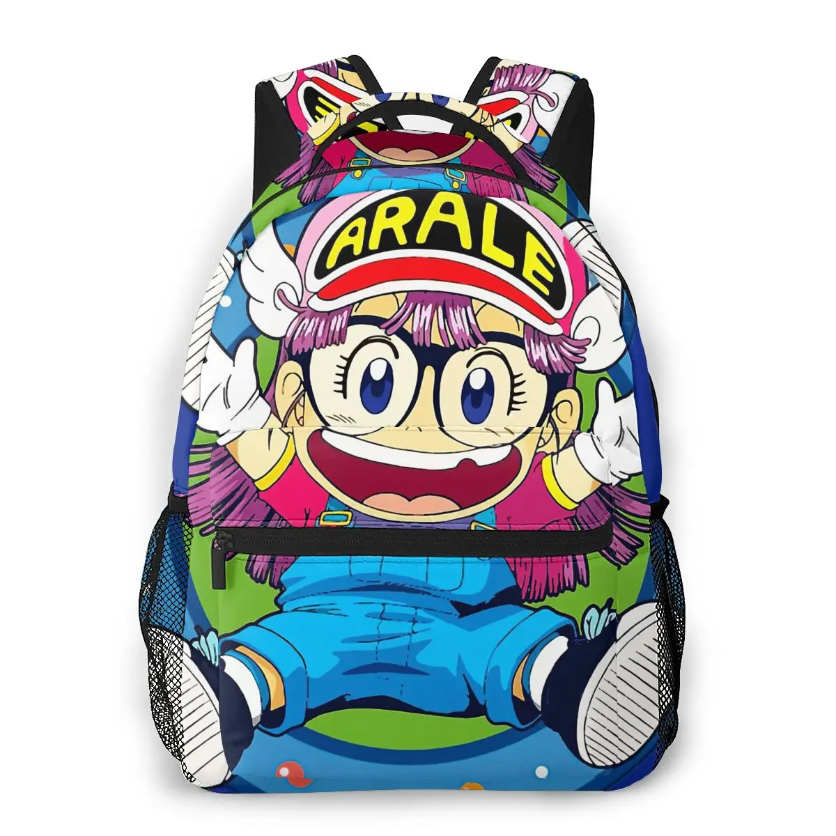 Dr. Slump Arale Backpack for Girls Boys Travel RucksackBackpacks for Teenage school bag