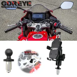 Per HONDA CB650R CBR650R CB 650R 2019 2020 2021 moto CNC manubrio specchietto retrovisore supporto per telefono cellulare supporto GPS