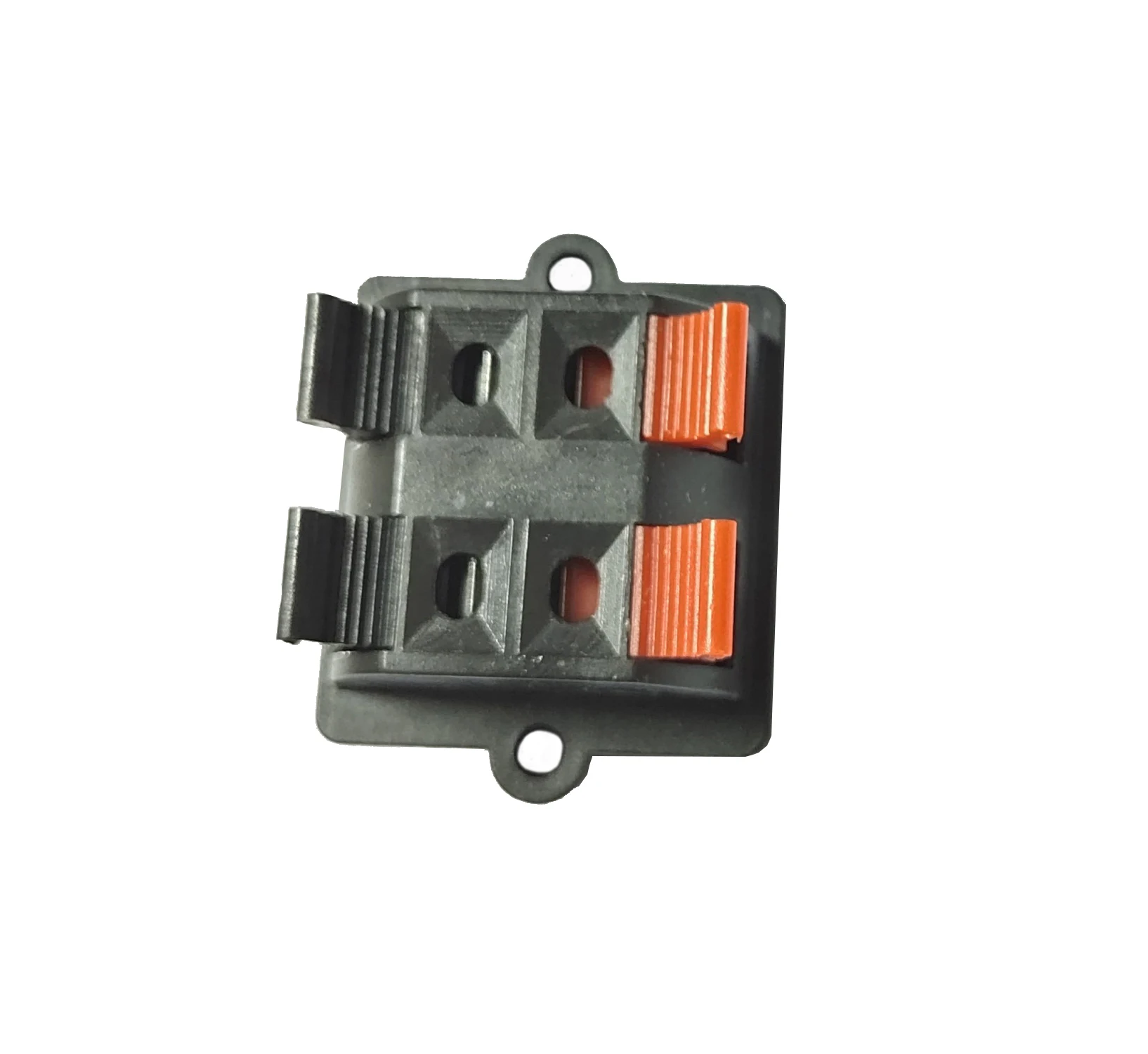 4-Hole Speaker Terminal Socket 4-Position Connector Terminal Socket Spring Loaded Audio Speaker Terminal Test Board Clamp