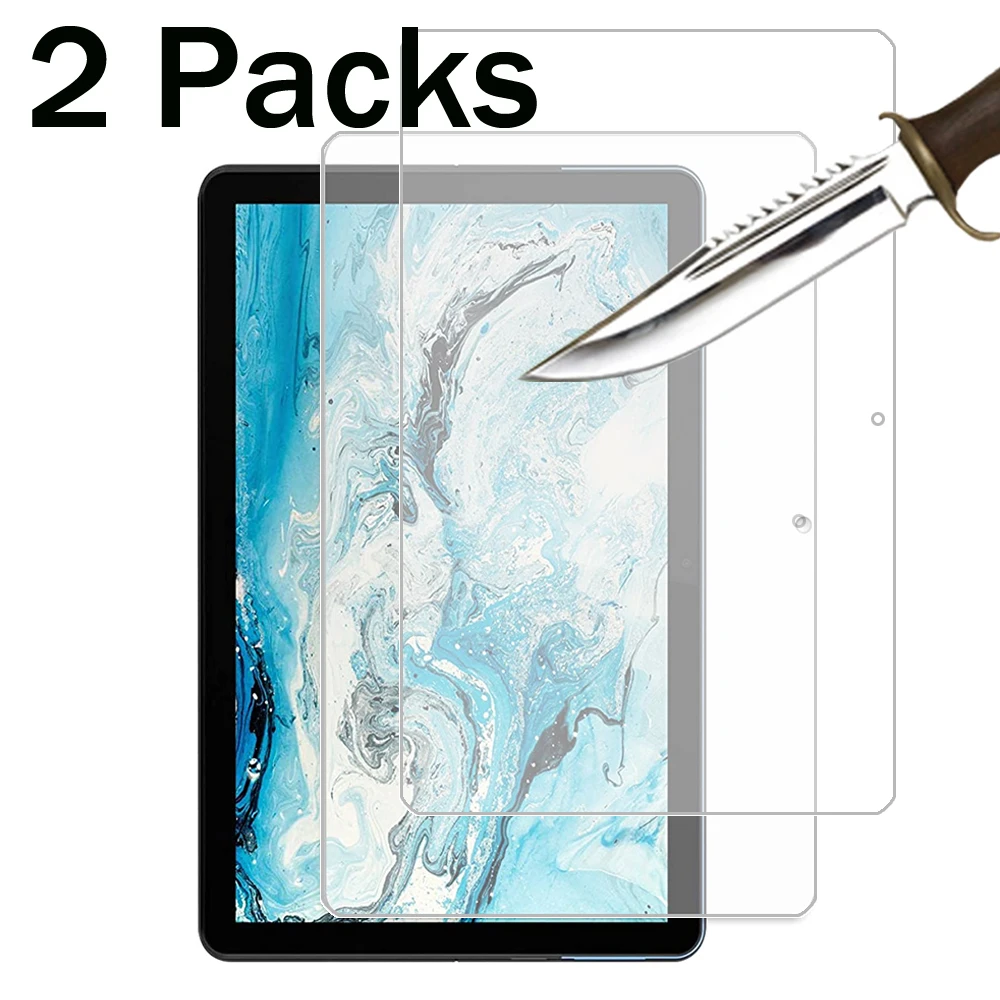 

2PCS 10.1'' for Lenovo Chromebook Duet Screen Protector Tablet Protective Film Tempered Glass IdeaPad Duet Chromebook 10.1"