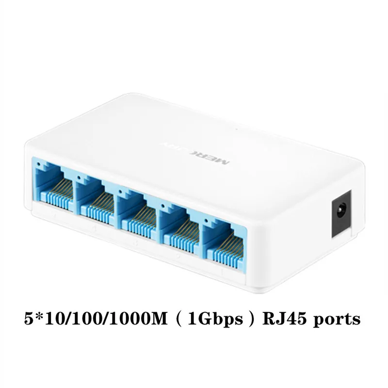 

mercury ethernet hub switch gigabit switch ethernet splitter hub rj45 switch 1000mbps switch rj45 network splitter sg105c 5 Mini