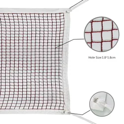 Profession Sport Training Standard Badminton Net Volleyball Net 6.1mX0.75m Outdoor Tennis Mesh Badminton Training Accessories
