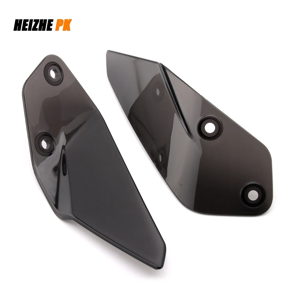 

Motorcycle Accessories Smoke/Clear Windshield Side WindScreen Airflow Panel Wind Deflectors for BMW R1200GS ADV K5114-15 16 2017