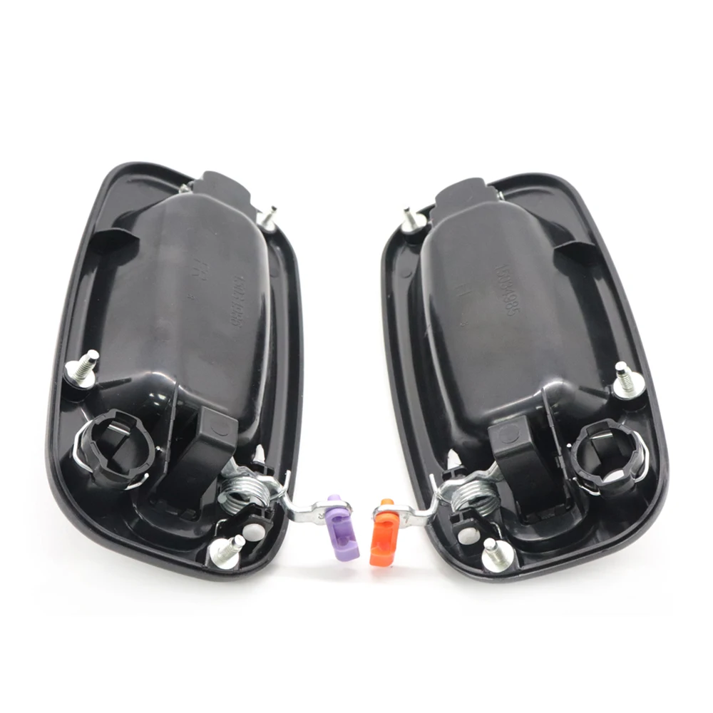 XUAN Car Driver Passenger Side Front Left Right Exterior Door Handle 15034985 15034986 For Chevrolet Silverado GMC Sierra 99-07
