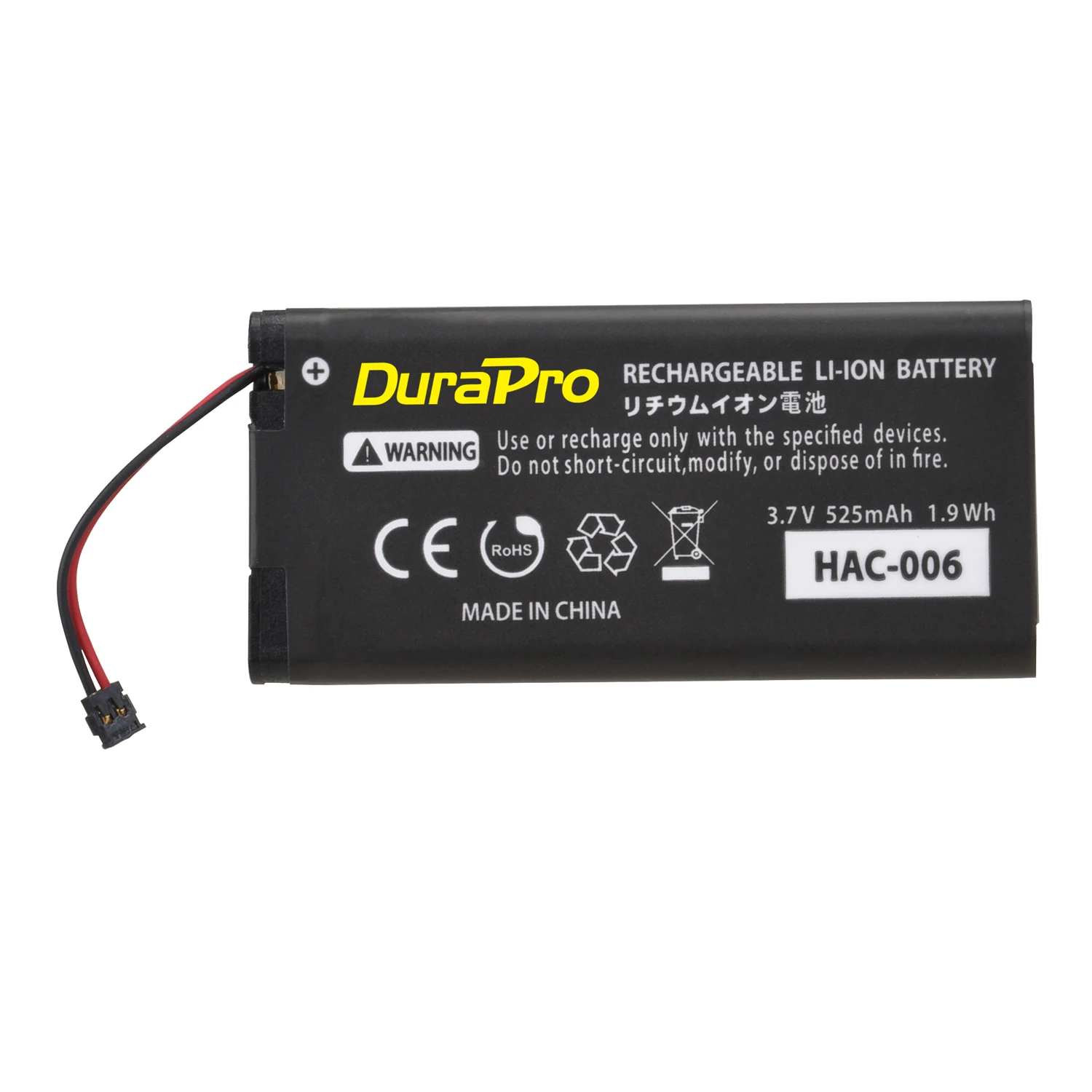 2Pcs HAC-006 Battery for Switch HAC-BPJPA-C0 HAC-015 HAC-016 HAC-A-JCL-C0 HAC-A-JCR-C0 for Nintendo Switch Ns Joy-Con Controller