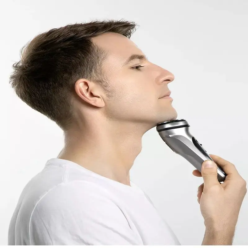 Youpin Enchen ماكينة حلاقة الوجه الكهربائية استبدال الرأس BlackStone ماكينة حلاقة كهربائية للرجال قابلة للغسل USB الحلاقة استبدال الرأس #4