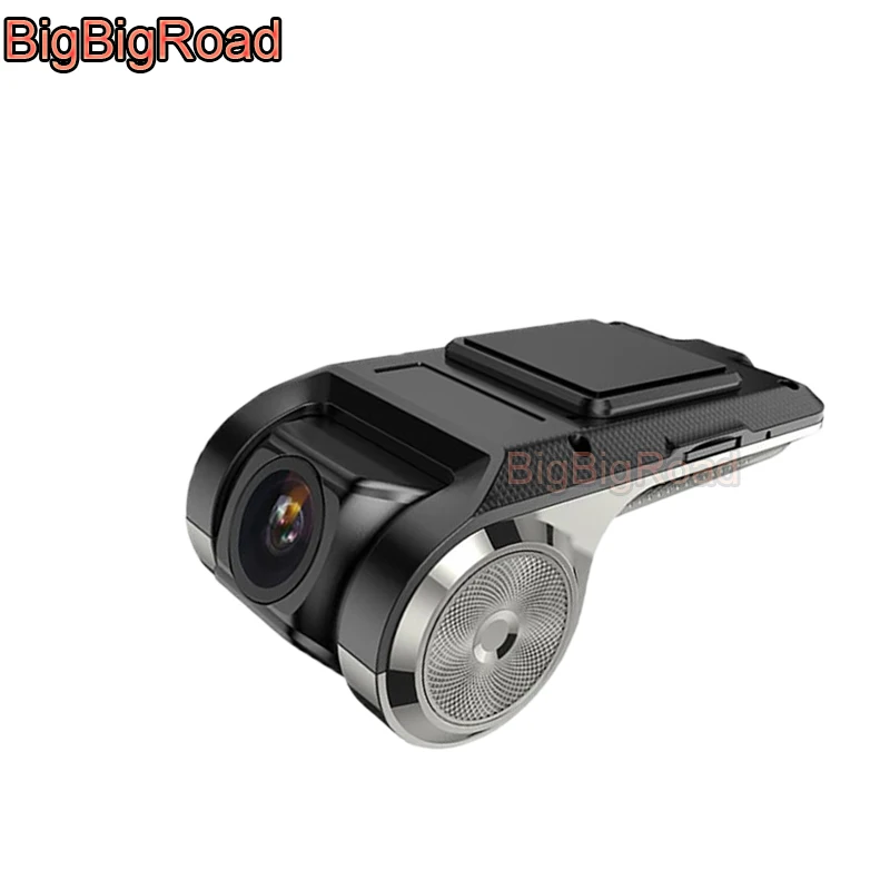 BigBigRoad Smart Car DVR ADAS Mini Camera LDWS Nachtzicht Auto Digitale Video Recorder Dash Cam voor USB Android Head Unit