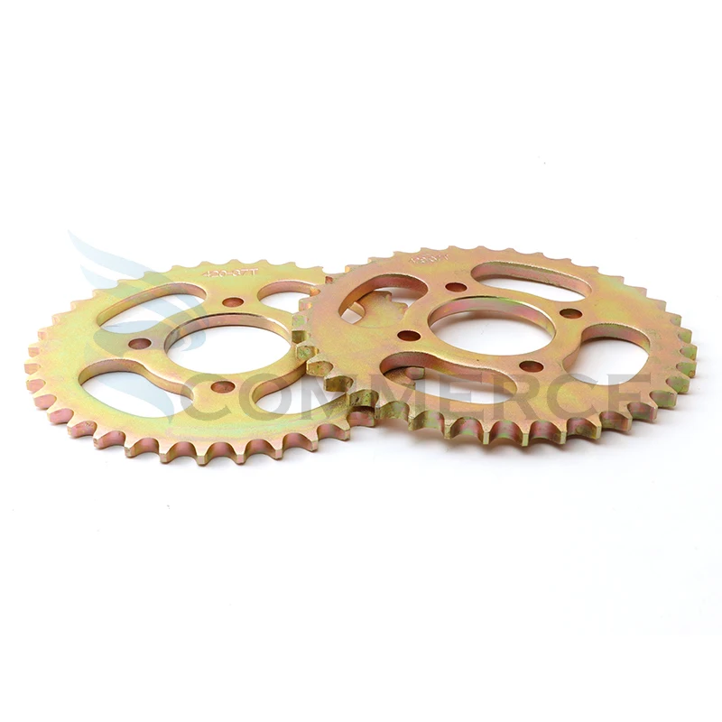 37T Tooth 48mm Rear Chain Sprocket 428-37T 420-37T for DIY Karting ATV Quad Pit Dirt Bike Motorcycle Motor Moped Accessories