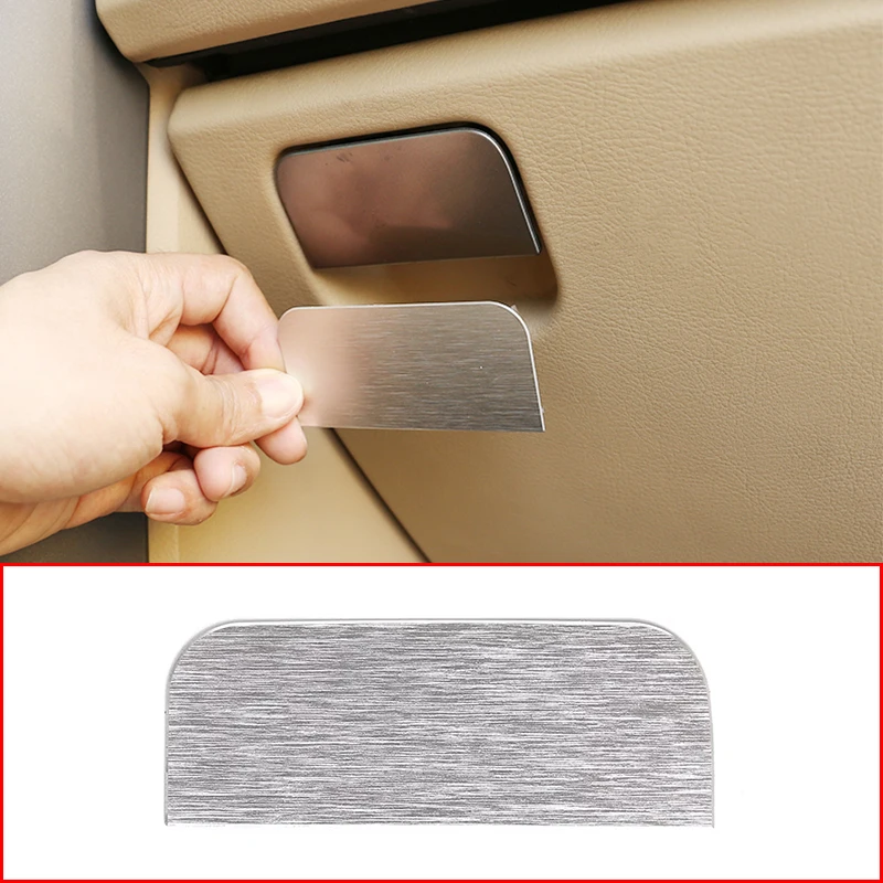 

Aluminum alloy,Car Glove Box Switch Patch,Co-pilot Cup Holder Sticker,For Land Rover Discovery 3 LR3 2004-2009,Auto Accessories