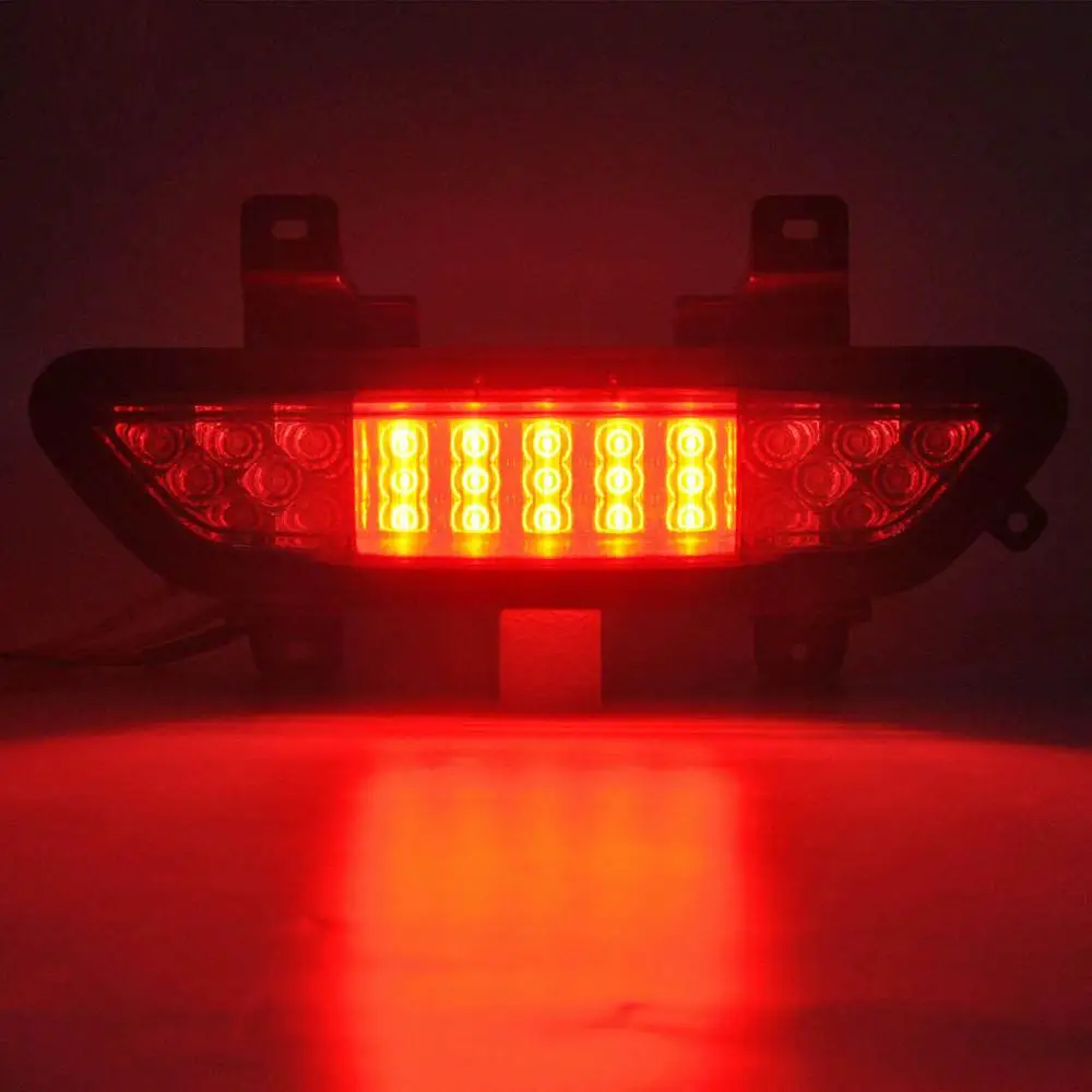 3-in-1-LED-Nebelscheinwerfer mit geräucherter Linse, Bremslichter, Rückfahrleuchte für Ford Mustang Coupe und Cabrio ab 2015