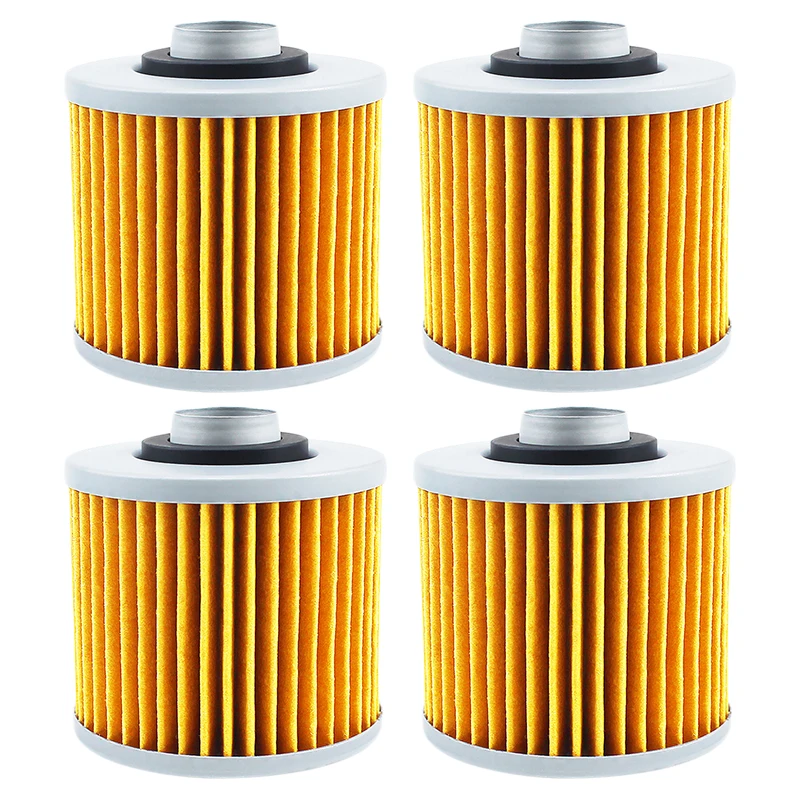 2/4/6Pcs Motorcycle Oil Filter for Yamaha Virago XV 125 250 Vstar 500 535 700 750 920 1000 1100 Dragstar XVS 400 650 V-Star 1100
