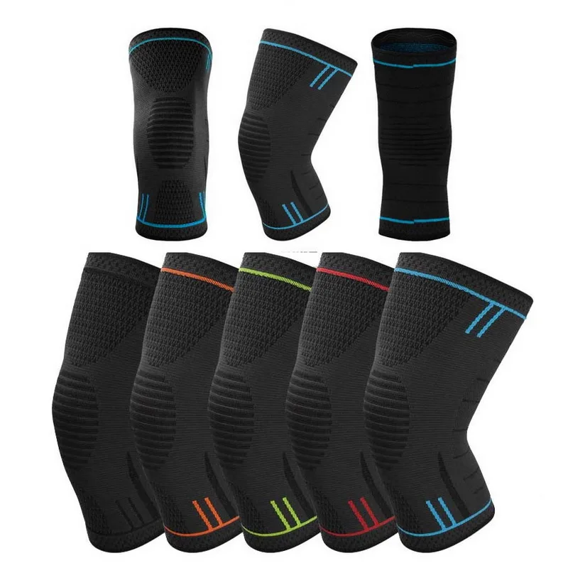 Rodillera elástica de 1 Uds para deportiva salud  , rodillera compresion para Fitness crossfit , carrera, voleibol, rodillera de jardín,trabajo,baloncesto,soporte para rotula rodilla deportiva ciclismo mtb