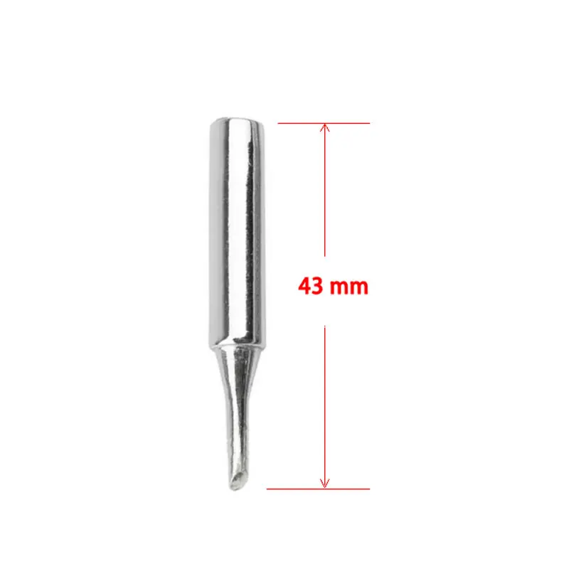 10 pz/lotto 900M-T-B I K 2.4D 1.6D 1.2D 4C 3C 2C 1C Sharp saldatura sostituzione saldatura punte di ferro stazione strumento punte di saldatura