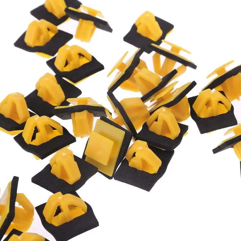 50 Pcs Door Guard Plate Clip For Hyundai Elantra Tucson Cerato Sportage Seahorse