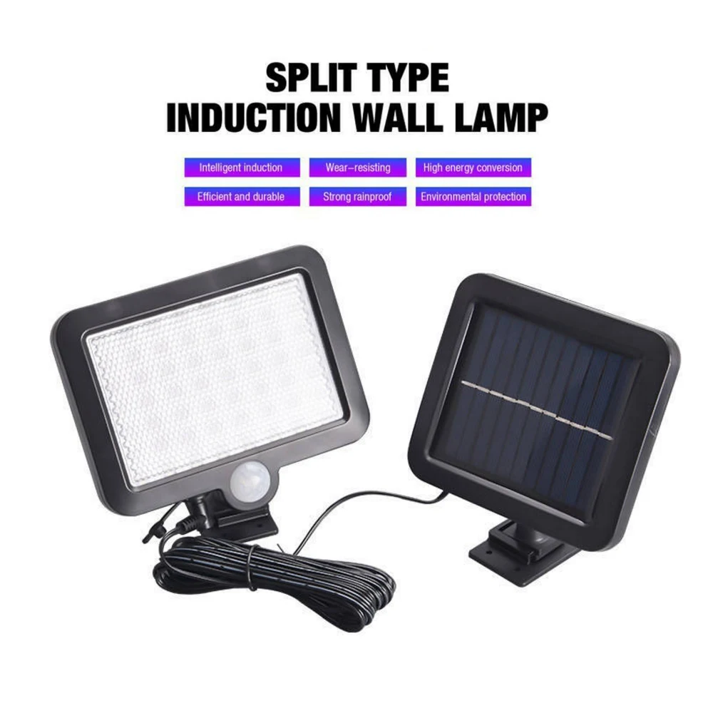 

Super Bright COB LED Solar Light Motion Sensor 100LED 50LED Wall Lamp Outdoor Floodlight Lighting for Yard Garden Porch Lamp