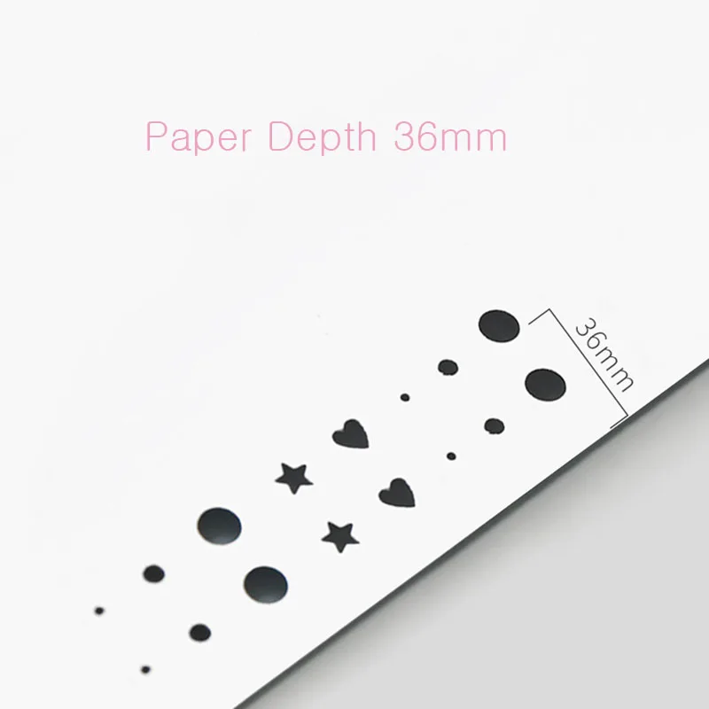 Cute Single Hole Puncher Scrapbooking Paper Punches Kawaii Star Heart Circle Hole Punch DIY Craft Shape Cutter Perforator