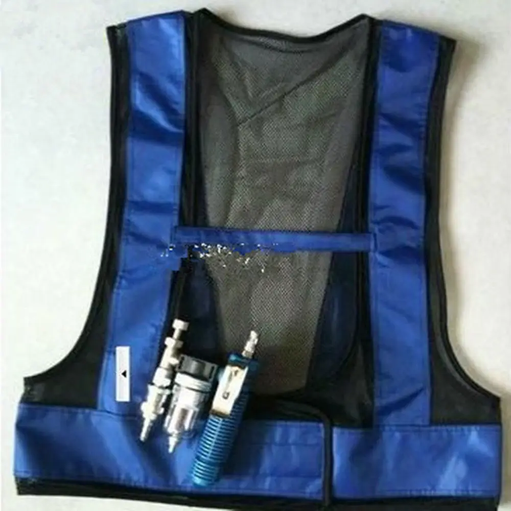 

Welding Steel Vortex Tube Air Conditioner Waistcoat Air Compressed Cooling Vest