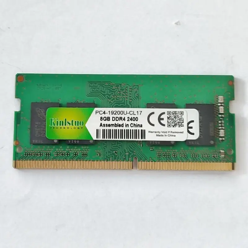 

Kinlstuo RAMS DDR4 8GB 2400MHz Laptop memory DDR4 8GB 1RX8 PC4-2400T Notebook memoria 1.2V