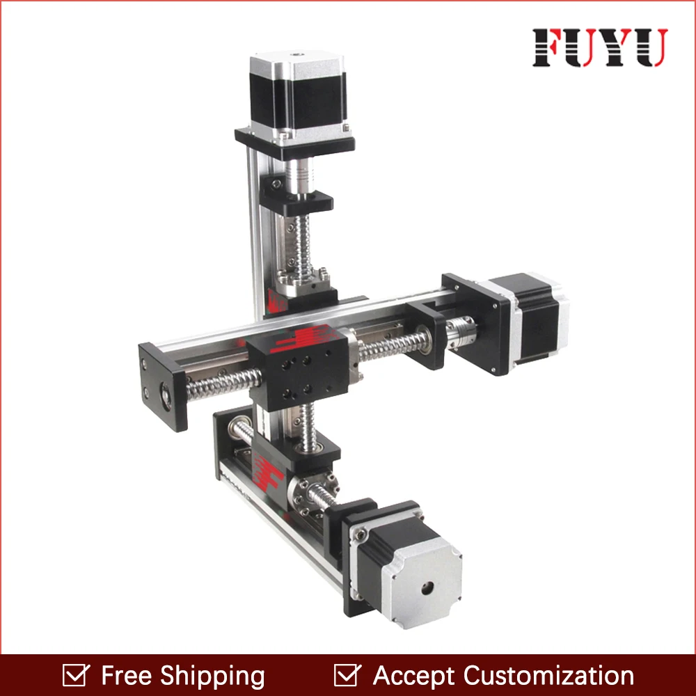 Linear Positioning System XY Stage 2 Axis Vertical Motion Table