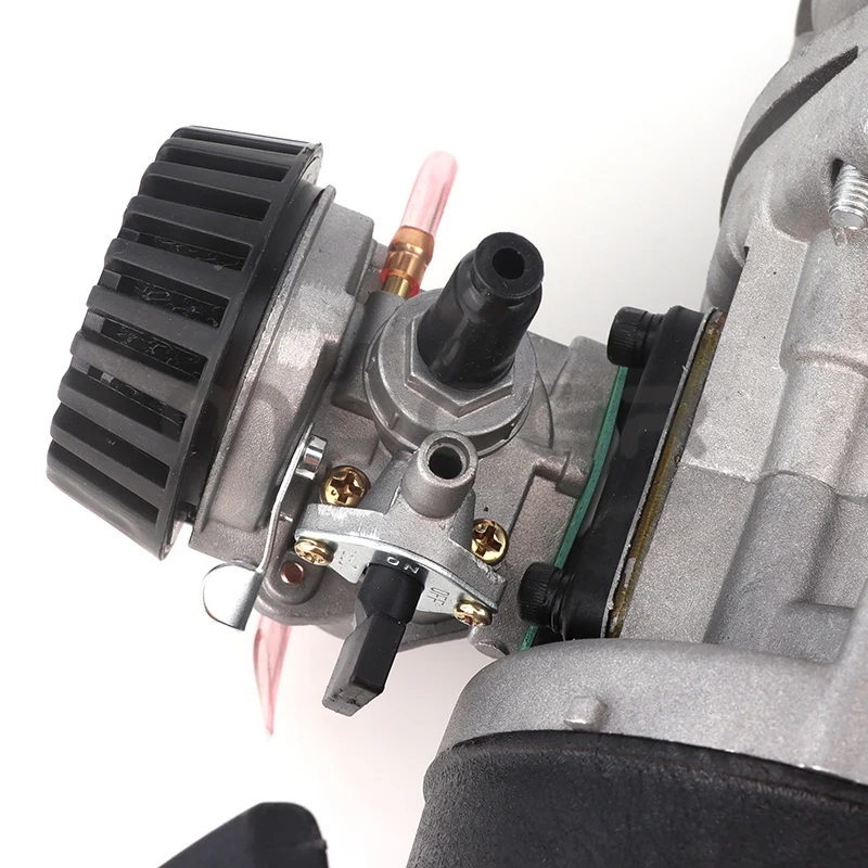 Mini motor quad de dois tempos 49cc, partida elétrica, compatível com foguete, corrente blke 25h, não incluída com cabo do acelerador