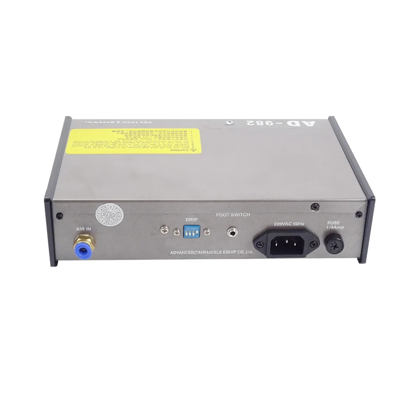 Imagem -03 - Distribuidor de Cola Semiautomático Dispensador de Cola de Alta Precisão 220v Ad-982 Pasta de Solda Pcb Controlador de Líquido Gotejador de Fluidos Peça
