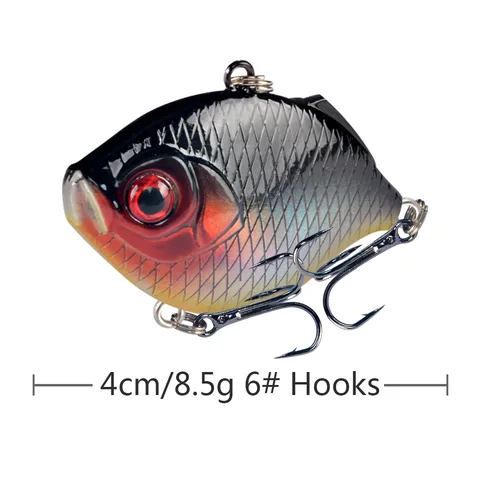 Пластиковые вибрационные блесны Pesca 4 см 8,5 г
