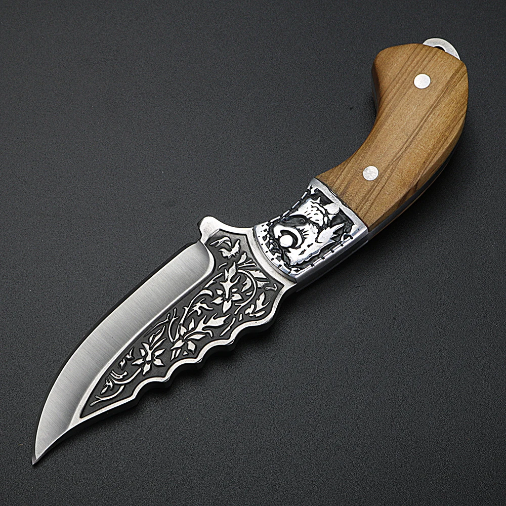 XUAN FENG field high hardness sharp tactical knife camping hunting short knife self-defense non-foldable knife