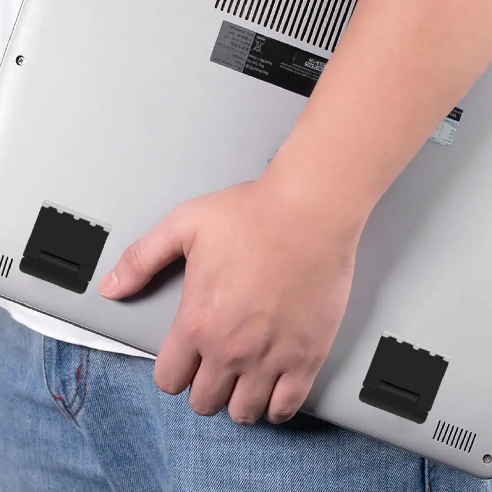 1 Pair Multifunctional Portable Foldable Mini Tablet  Laptop Cooling Stand Holder Brackets