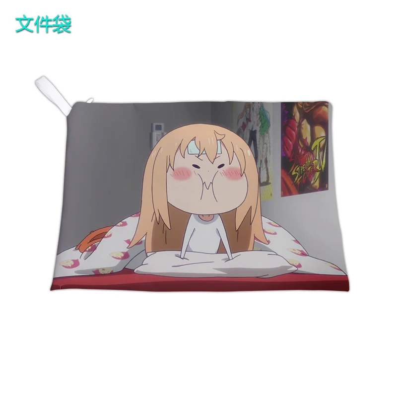 ¡IVYYE himuto! Umaru-chan-Bolso personalizado de Anime para niños, bolsa informal para documentos y bolígrafos, de dibujos animados, Unisex, 99763